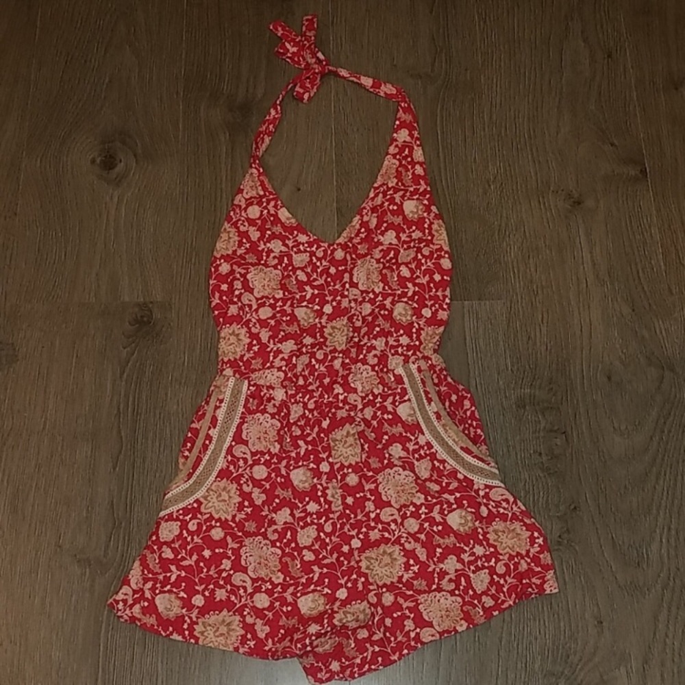 O’Neill Halter Tie Romper